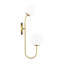 Noemie Steel Armed Sconce