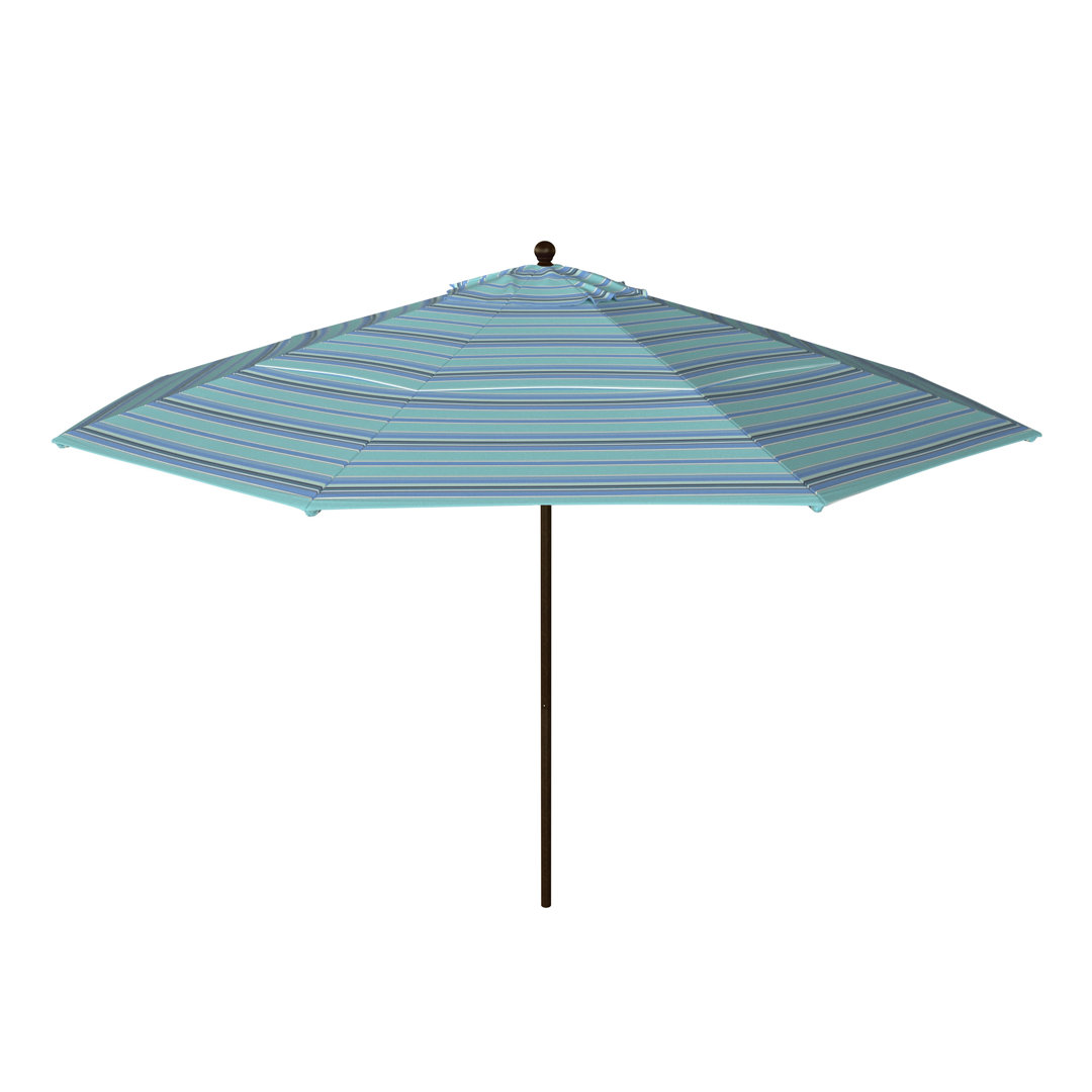 Benney 132'' Market Sunbrella® Umbrella Rosecliff Heights Fabric 