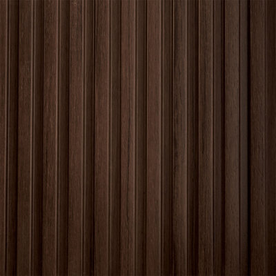 Lattes moyennes en lattes de bois recouvertes de polystyrène de L 94,5 po x l 9,5 po x 0,5 po