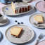 Assiette à dessert en grès céramique de 8,46 po Campestre - Va au micro-ondes, au four et au lave-vaisselle, par Porto Brasil