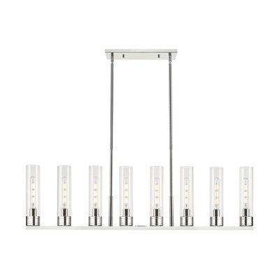 Luminaire suspendu 6 lumières avec abat-jour Scherer