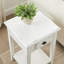 Table d'appoint carrée en bois massif-93563364