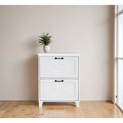 23.74'' Wide 2 -Drawer File Cabinet