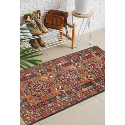Teimani Light Brown Rug 3'6" x 6'6"