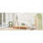 Metal Twin Size House Platform Beds, Two Shared Beds, White