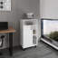 Armoire inférieure, 3 tablettes, 4 pieds