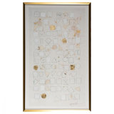 Tic Tac Gold Print by Robert Robinson