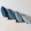 Ensemble de 4 coussins carrés en velours dégradé-124113128-82001742