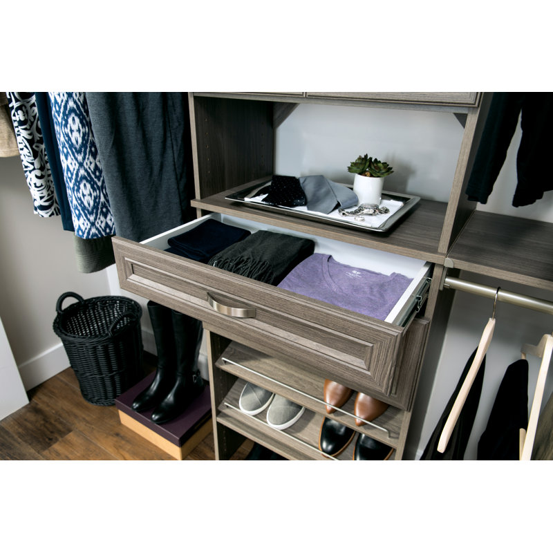 Tiroir l 16,65 po SuiteSymphony, Gris graphite, H 4,92 po x l 24,80 po x P 13,62 po