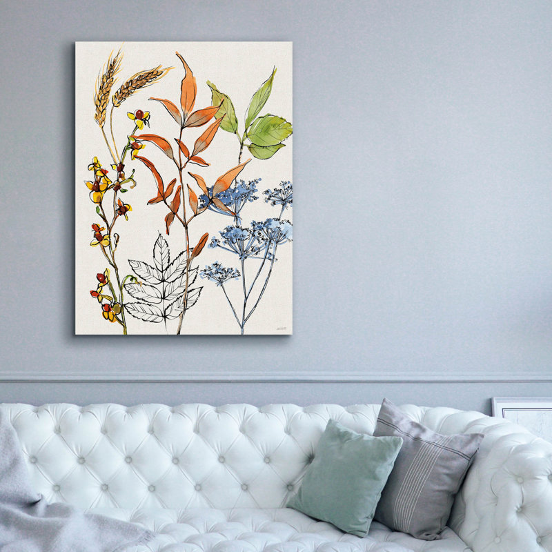 «Win Sweet Fall 6» par Anne Tavoletti, art mural sur toile Winston Porter, H 54 po x l 40 po x P 1,5 po