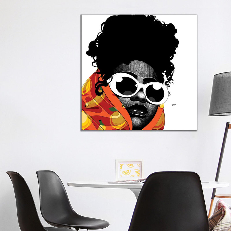 Blue by Ohab TBJ - Print on Canvas, 93.98cm H x 93.98cm W x 3.81cm D, Wrapped Canvas