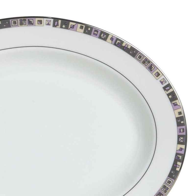 Clarity 28cm Bone China Dinner Plate