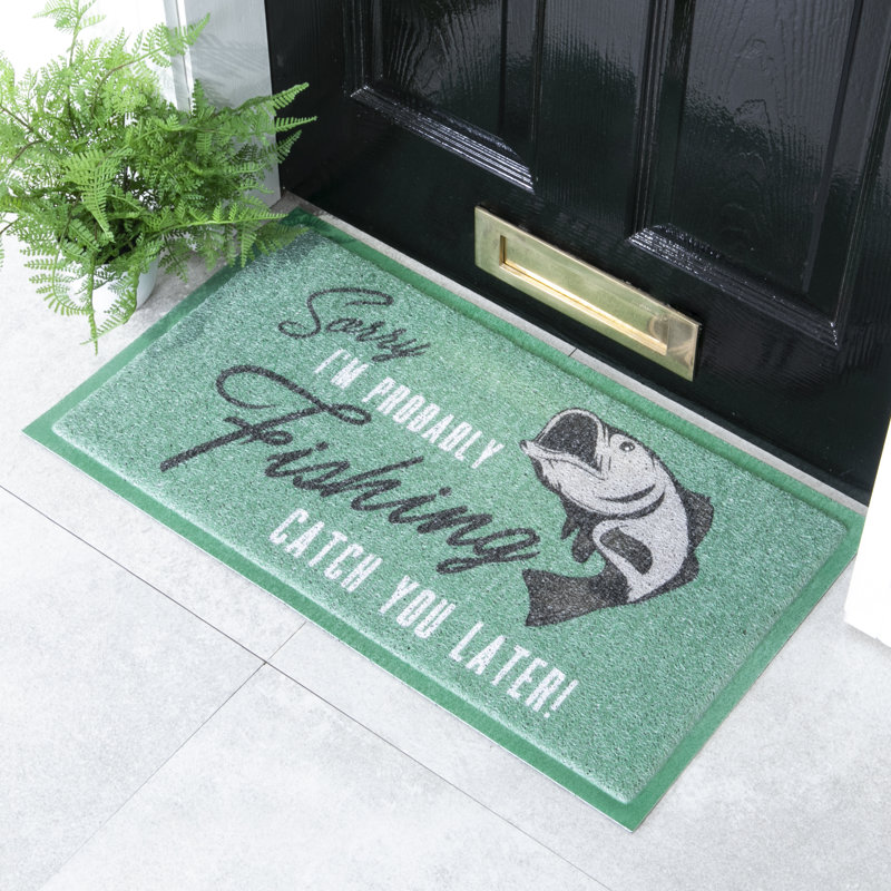 Bedran Non-Slip Floral Indoor Doormat