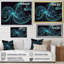 Turquoise galactique Superstring Space Harmony I - imprimé-791471429-791471425