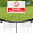10 Pack 18"X24" Durable Blank Corrugated Yard Sign Kit White With Stakes-123079541