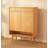 Refreshing solid oak shoe cabinet