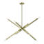 Lustre linéaire spoutnik moderne à 8 lumières Mallik-101595415-88580091