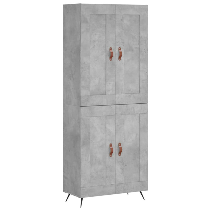 Dipama 69.5 Wide, Concrete Grey