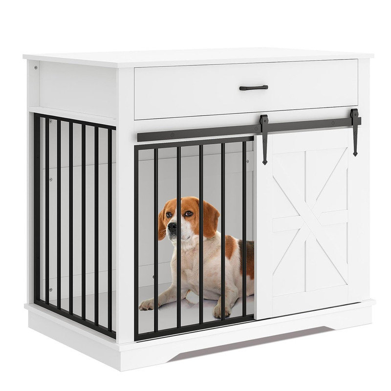 Furniture Style Crate, White