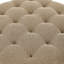 Repose-pieds de rangement de 25 pouces, repose-pieds rond, repose-pieds de table basse, table d'appoint en bois, pouf rembourré en tissu, petit meuble de rangement, rangement caché, décor de maison de campagne moderne, salon, chambre à coucher-432982161