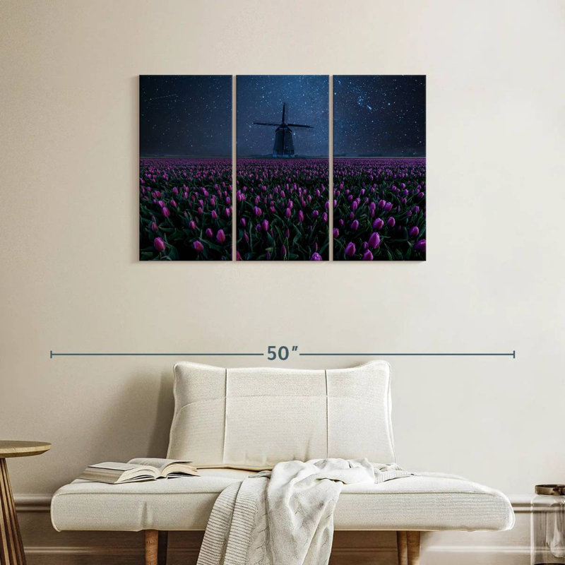 Champ de tulipes Harnek Starry, H 24 po x l 38 po