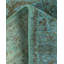 Tapis bleu noué à la main de conception unique Holsworth - bleu