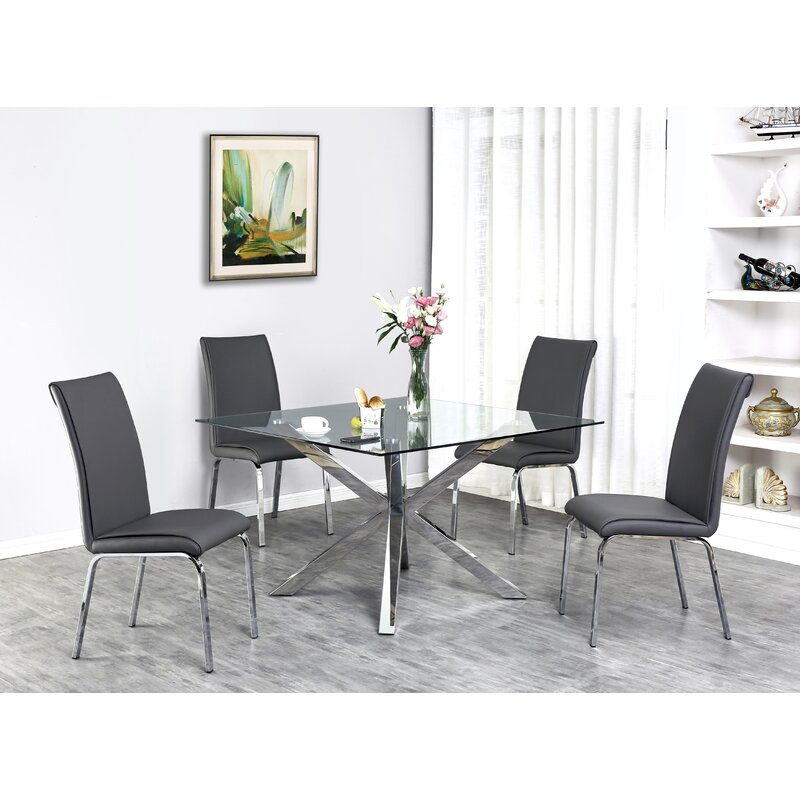 Mercer41 Wagner 5 - Piece Dining Set | Wayfair