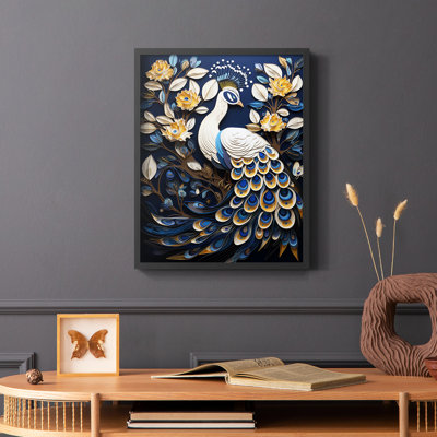 ANIMALS Series CCxxxxi - reproduction encadrée de qualité supérieure - prête à être accrochée - aucun clou requis