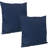 17" Square Outdoor Decorative Throw Pillow Covers - Beach-Bound Stripe-893370262-893370257