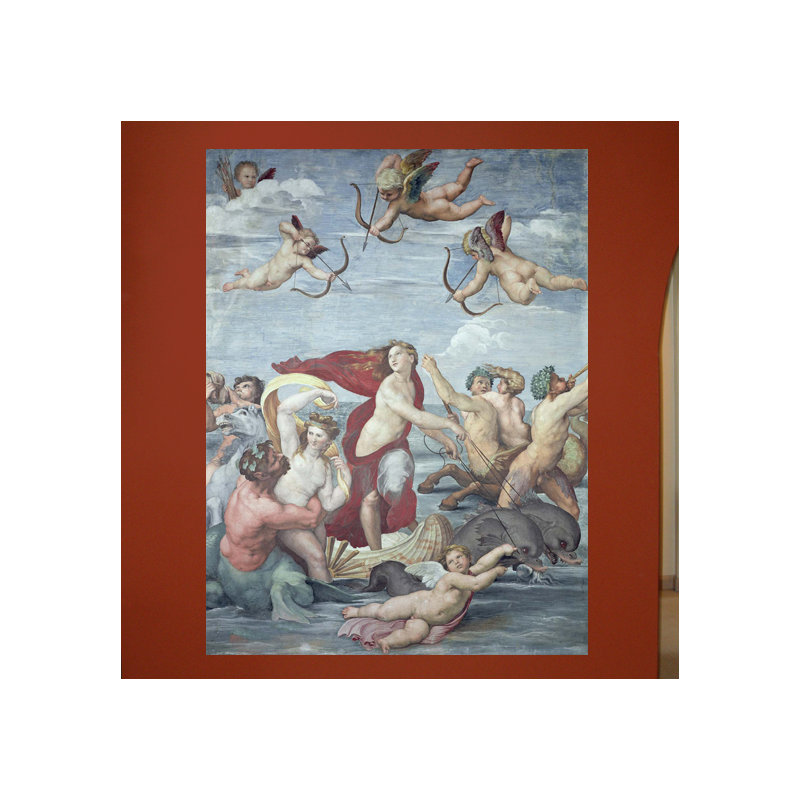 Adhésif décoratif Sanzio le triomphe de Galatée (16ème), H 36 po x l 27 po
