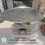 Parasol à double face facile à utiliser avec base, parasol de patio avec lumières solaires à DEL, parasol à double face Parasol-126443377