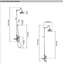 Système de douche et baignoire thermostatique Exposed de Strom Living-17490808