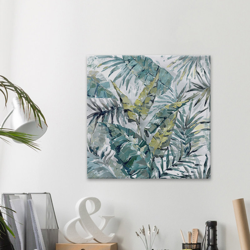 « blissful », reproduction sur toile tendue encadrée, H 32 po x l 32 po