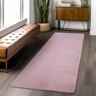 Solid Colour Knitted Area Rug