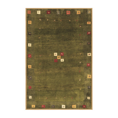 Washable Geometric Indoor Rug