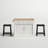 Diamondback 47.75 " W Kitchen Island Set-834504321