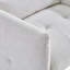 Fauteuil d'appoint capitonné en velours Raindrop