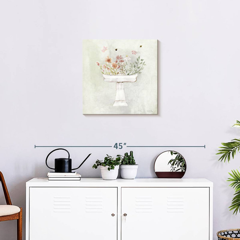 Harnek Botanical Bath III, 20" H x 20" W