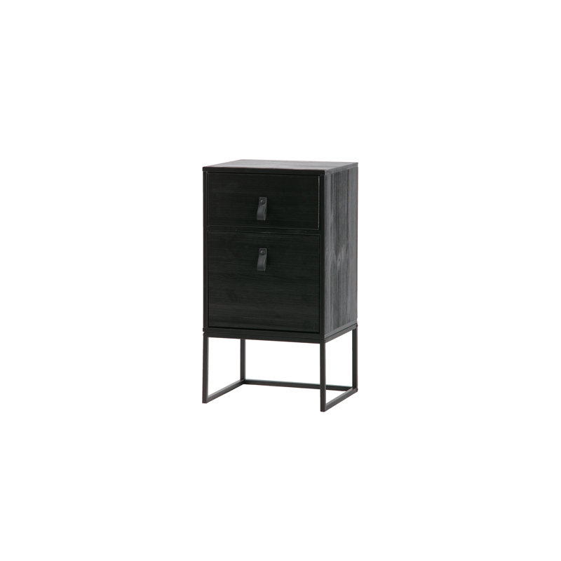 Zola 40cm W Wood Bedside Table
