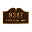 Hillsdale 2-Line Lawn Address Sign-768919332