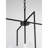 Steelville 4 - Light Dimmable Square / Rectangle Chandelier