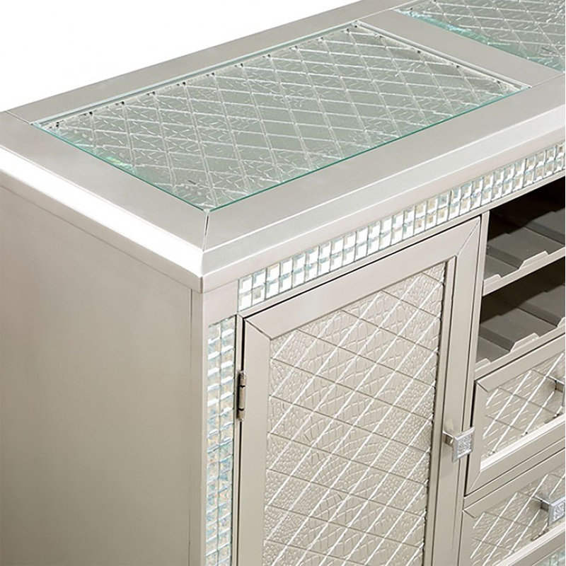 Buffet en bois 2 tiroirs Drayven