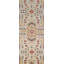 Tapis de couloir oriental vert Oushak 3 x 8