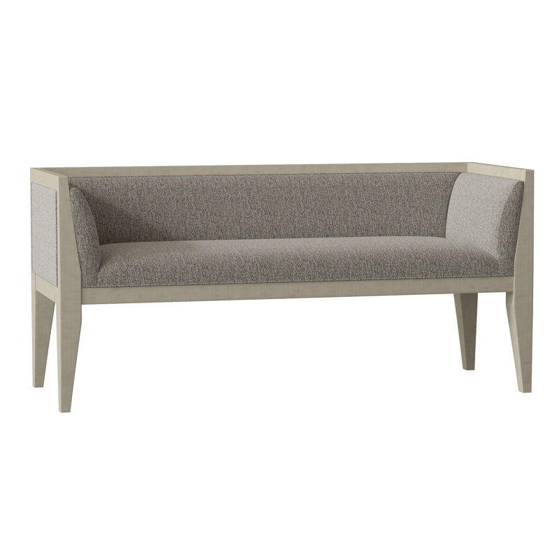 Jena Upholstered Bench, Smoke (9508 63), Charcoal