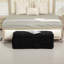 Banc de rangement en velours Pransh-408137068