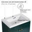  Meuble-lavabo sur pied simple 30 po avec plateau en résine Hunar-623876240-619569118