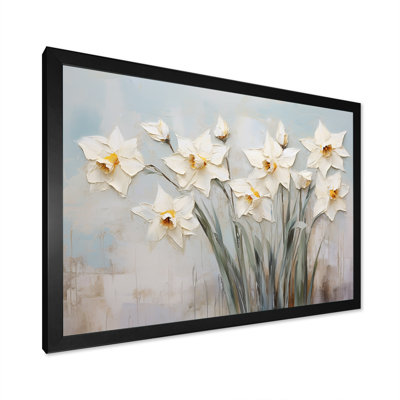 Minimalisme - jonquilles blanches