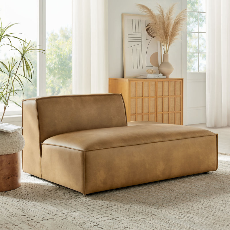 Chaise sans accoudoirs modulaire Restore, Face à la droite, Grillé