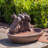 Resin Tiered Birdbath