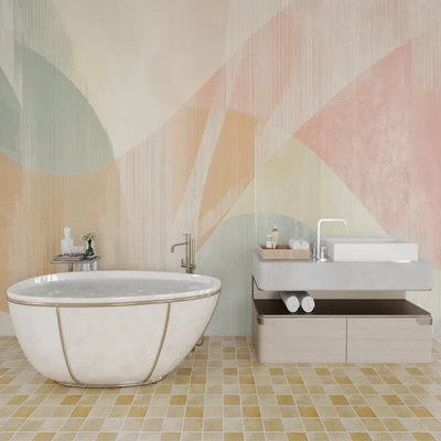 Douce vague pastel douce